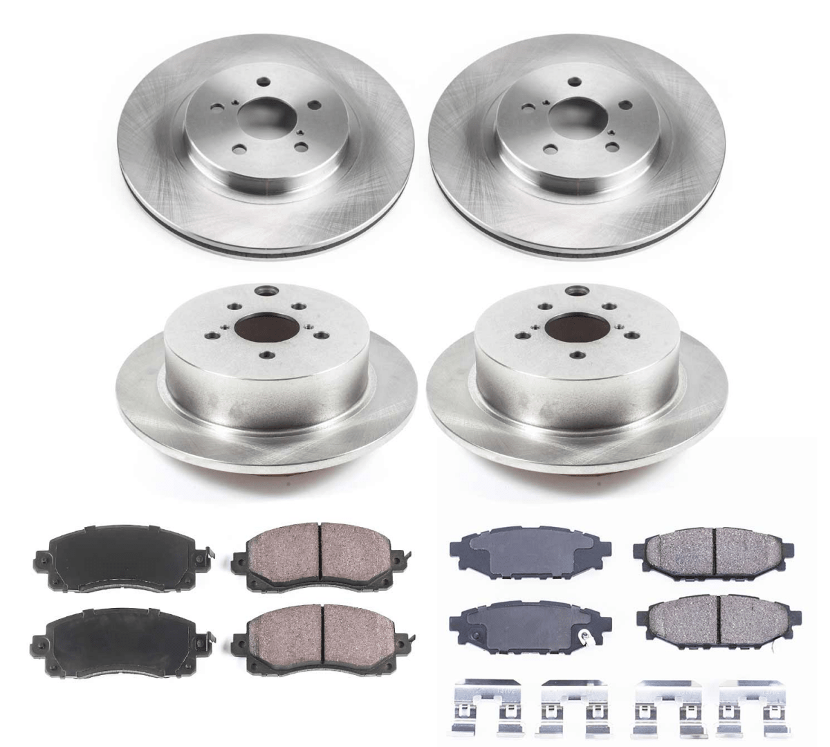 Power Stop 2018 Subaru Crosstrek Front & Rear Autospecialty Brake Kit | KOE7927 - JDMuscleBrake KitspsbKOE7927