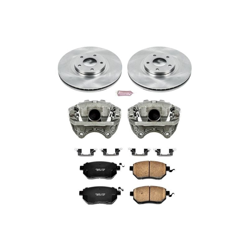 Power Stop Front Autospecialty Brake Kit w/ Calipers Nissan Maxima 2004 - 2006 | KCOE091 - JDMuscleBrake KitspsbKCOE091