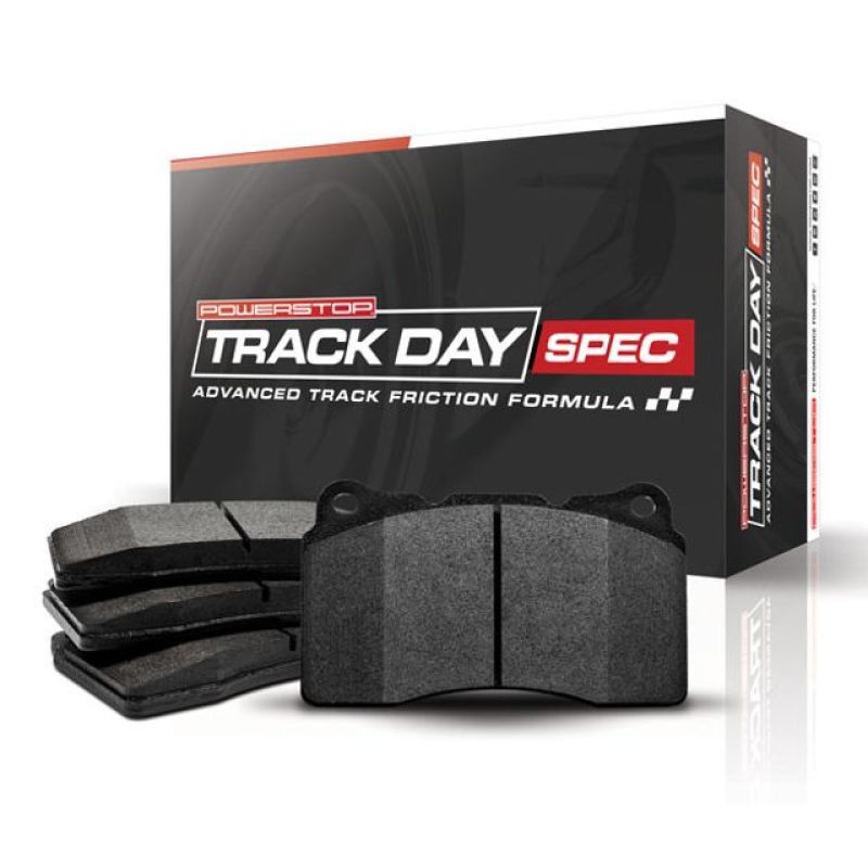 Power Stop Front Track Day SPEC Brake Pads Infiniti FX50 2009 - 2013 / G37 2008 - 2013 / M37 2011 - 2013 / M56 2011 - 2013 / Q50 2014 - 21 / Q60 2014 - 21 / Q70 2014 - 2019 / Nissan 350Z 2009 / 370Z 2009 - 2020 | PSA - 1346 - JDMuscleBrake PadspsbPSA-1346
