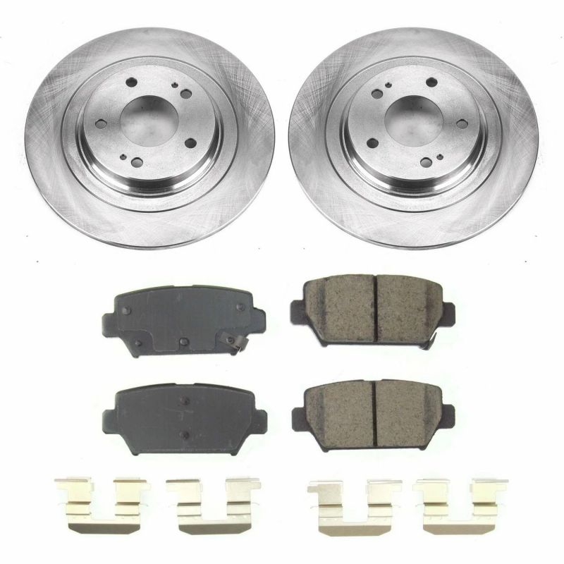 Power Stop Rear Autospecialty Brake Kit Mitsubishi Eclipse Cross 2018 - 2020 | KOE8434 - JDMuscleBrake KitspsbKOE8434