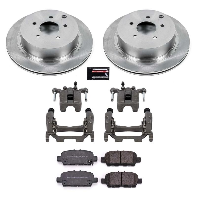 Power Stop Rear Autospecialty Brake Kit w/ Calipers Infiniti Q50 2018-21 / Q60 2018-21 / Q70 2018-2019 / Q70L 2018-2019 / QX60 2019 | KCOE8021 - JDMuscleBrake KitspsbKCOE8021