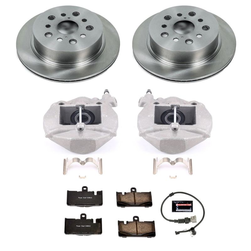 Power Stop Rear Autospecialty Brake Kit w/ Calipers Lexus LS430 2001 - 2006 | KCOE2329 - JDMuscleBrake KitspsbKCOE2329