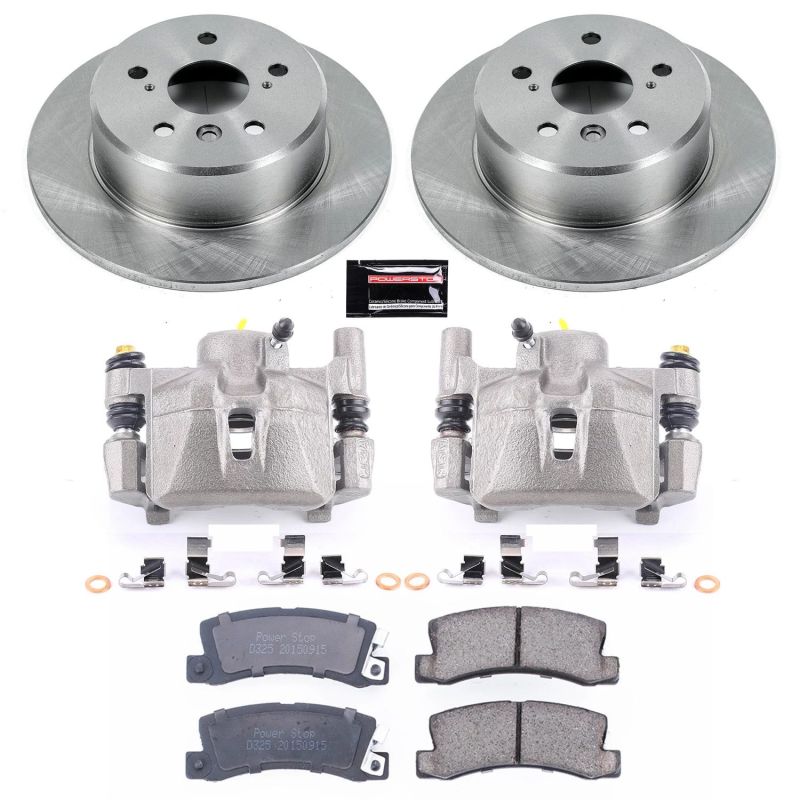 Power Stop Rear Autospecialty Brake Kit w/ Calipers Lexus RX300 1999 - 2003 | KCOE2564A - JDMuscleBrake KitspsbKCOE2564A