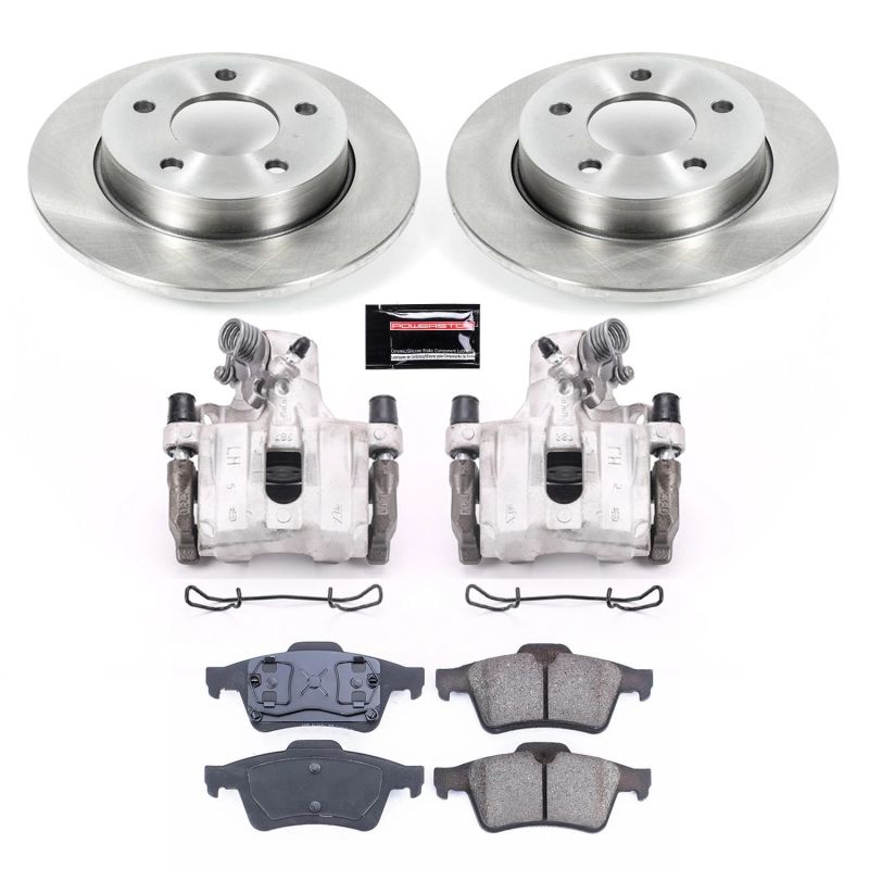 Power Stop Rear Autospecialty Brake Kit w/ Calipers Mazda Mazdaspeed 3 2004 - 2005 | KCOE124 - JDMuscleBrake KitspsbKCOE124