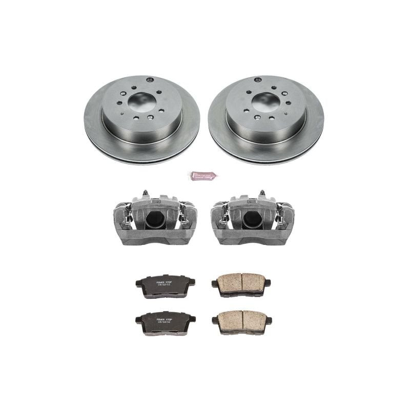 Power Stop Rear Autospecialty Kit w/ Calipers Mazda CX - 7 2007 - 2012 | KCOE5876 - JDMuscleBrake KitspsbKCOE5876