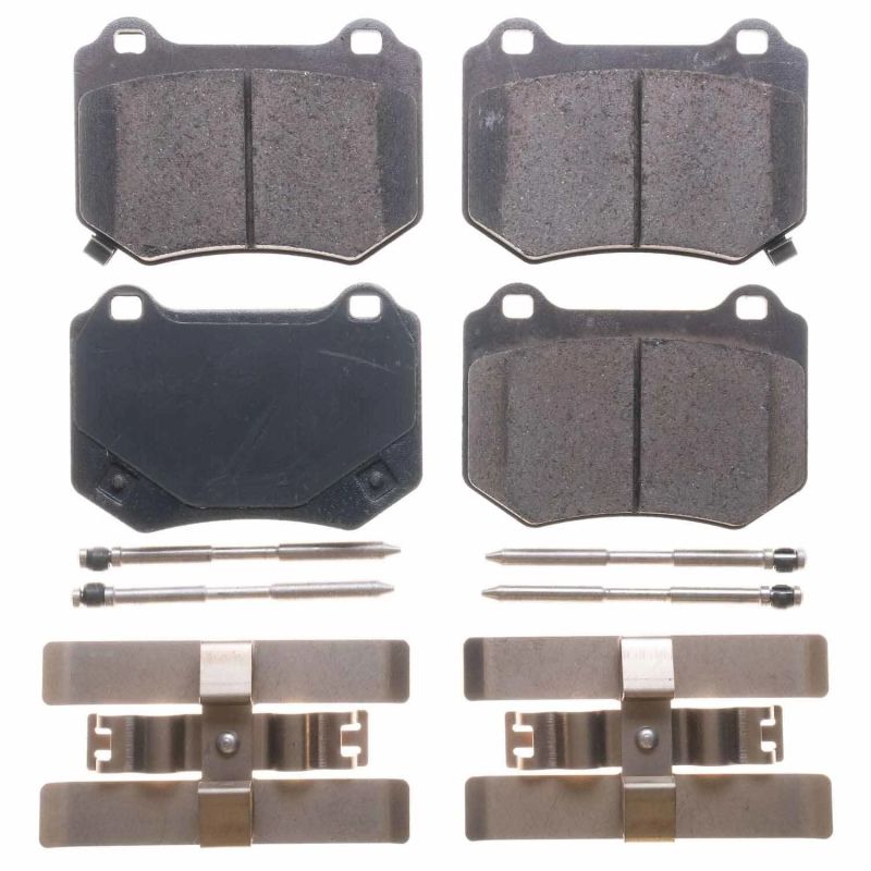 Power Stop Rear Z17 Evolution Ceramic Brake Pads with Hardware Subaru STi 2018 -21 | 17-2118 - JDMuscleBrake Padspsb17-2118
