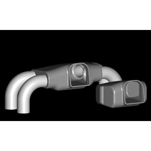 Process West 06-21 STI Intake Manifold Street Version Black | PWIM002B