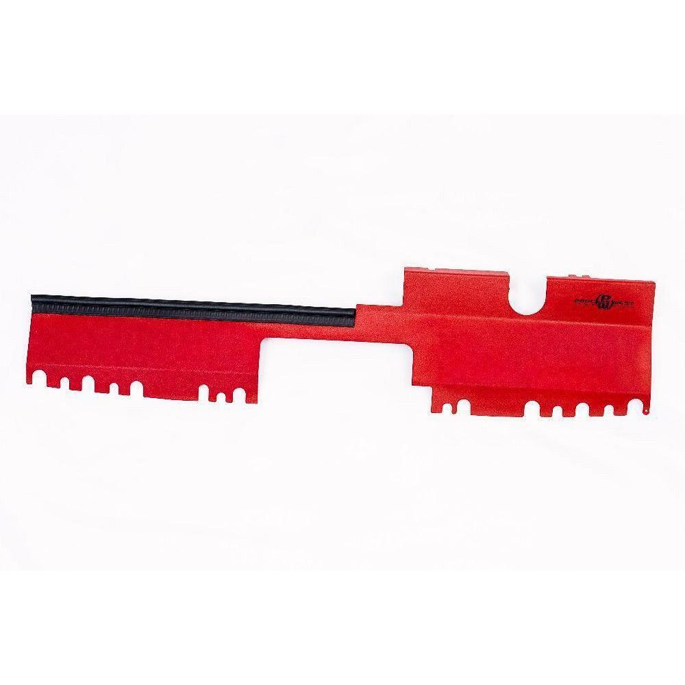 Process West 15-21 WRX/STI Radiator Cover Red Factory Intake | PRW-PWED03R