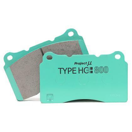 Project Mu HC+800 Rear Brake Pads 2008-2014 WRX / 2009-2010 Subaru Forester / 2009-2010 2.5GT / 2006-2010 Legacy 2.5I | PH8R914