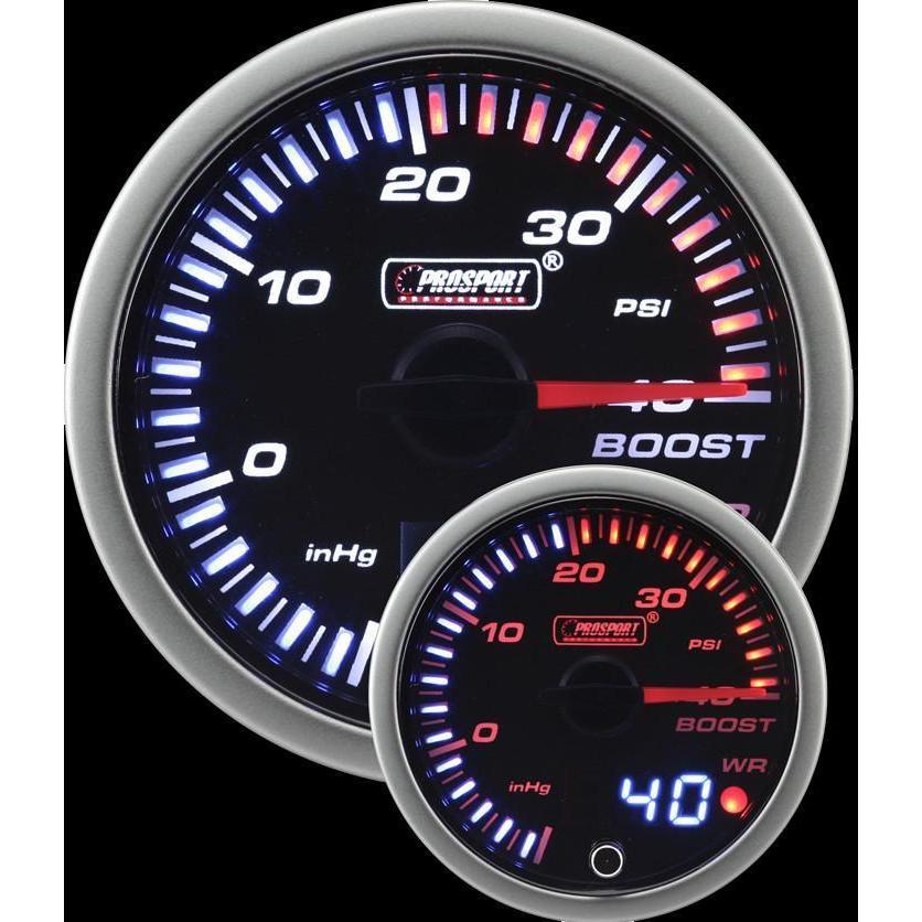 Prosport 52mm JDM Electrical Boost Gauge - Universal