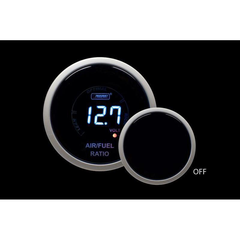 Prosport Blue Digital 52mm Air Fuel/Volt Gauge - Universal