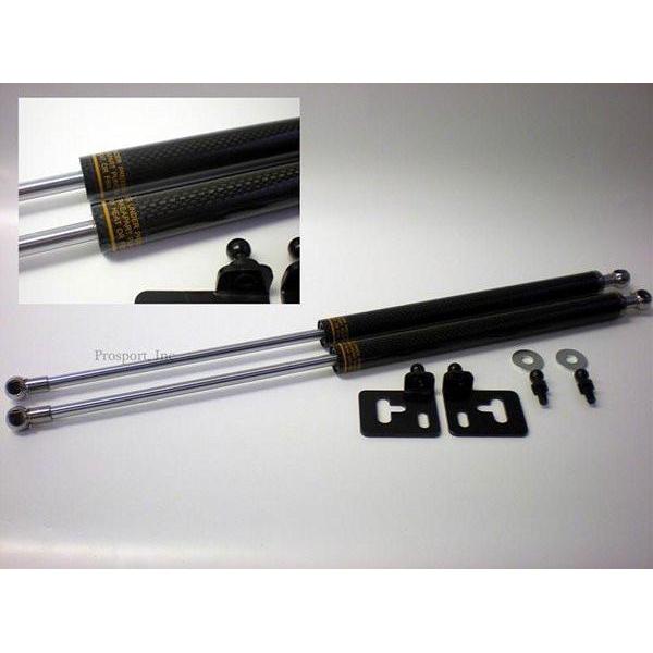 Prosport Carbon Fiber Hood Damper 2008+ Mitsubishi EVO X