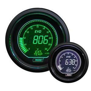 Prosport Evo Electrical EGT Gauge - Green/White - Universal