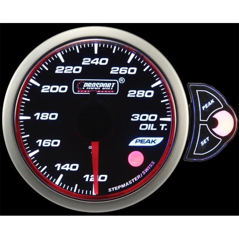 Prosport Halo Series 52mm Oil Temperature Gauge - Universal