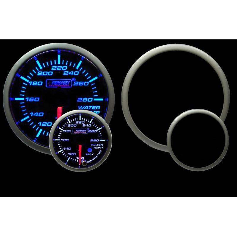Prosport Premium Series 52mm Water Temperature Gauge - Blue/White - Universal