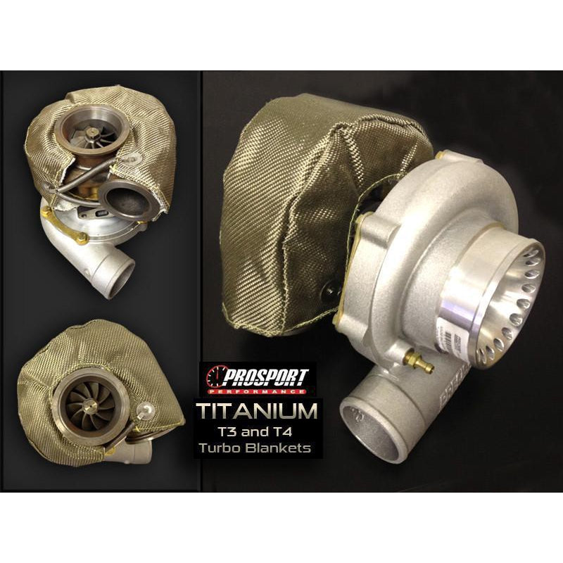 Prosport T3 Titanium Turbo Heat Shield Blanket - Universal