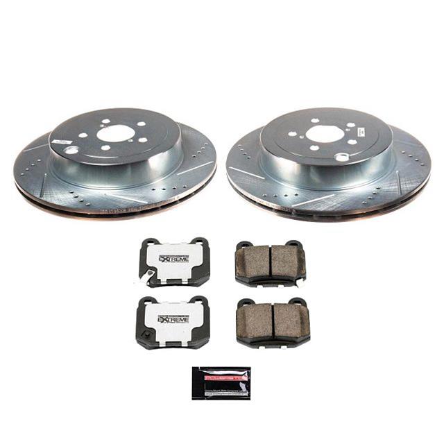 Power Stop Rear Z26 Street Warrior Brake Kit Subaru BRZ 2017-2020 / Toyota 86 2019-2020 | K8494-26