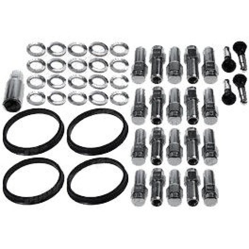 Race Star 14mm x 1.50 Open End 1.38in Shank w/ 7/8in Head Dodge Charger Deluxe Lug Kit - 20 PK - JDMuscleNon - Categorizedrst601-1434-20
