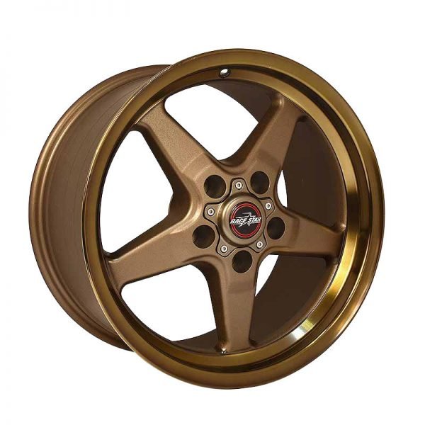 Race Star 92 Drag Star Focus/Sport Compact 18x8.50 5x108BC 6.64BS 49.5mm Offset Bronze Wheel | 92 - 885353BZ - JDMuscleWheelsrst92-885353BZ