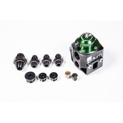 Radium Engineering Multi-Pump Fuel Pressure Regulator - Black Top - Universal