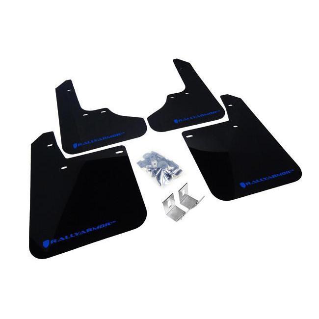 Rally Armor Black Mud Flap w/ Blue Logo Subaru Impreza 1993-2001