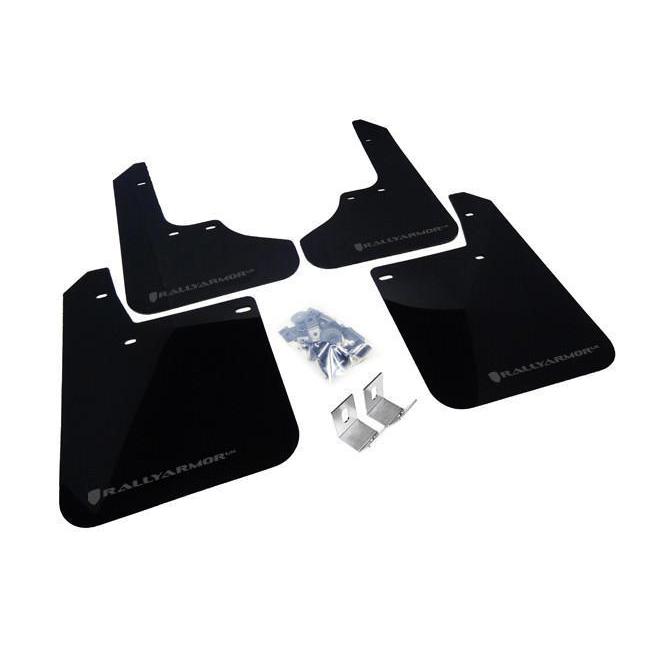 Rally Armor Black Mud Flap w/ Grey Logo Subaru Impreza 1993-2001