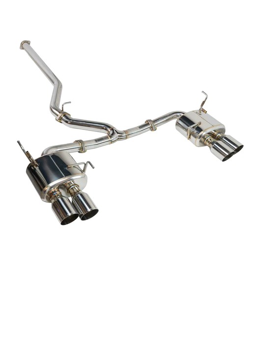 Remark 22-24 WRX Cat-Back Exhaust w/ Stainless Tip Cover | RK-C4076S-02