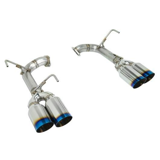 Remark 15-21 WRX/STI Stainless Steel Axle Back w/ Single Wall 4 Inch Burnt Tips | RO-TTVA-S4