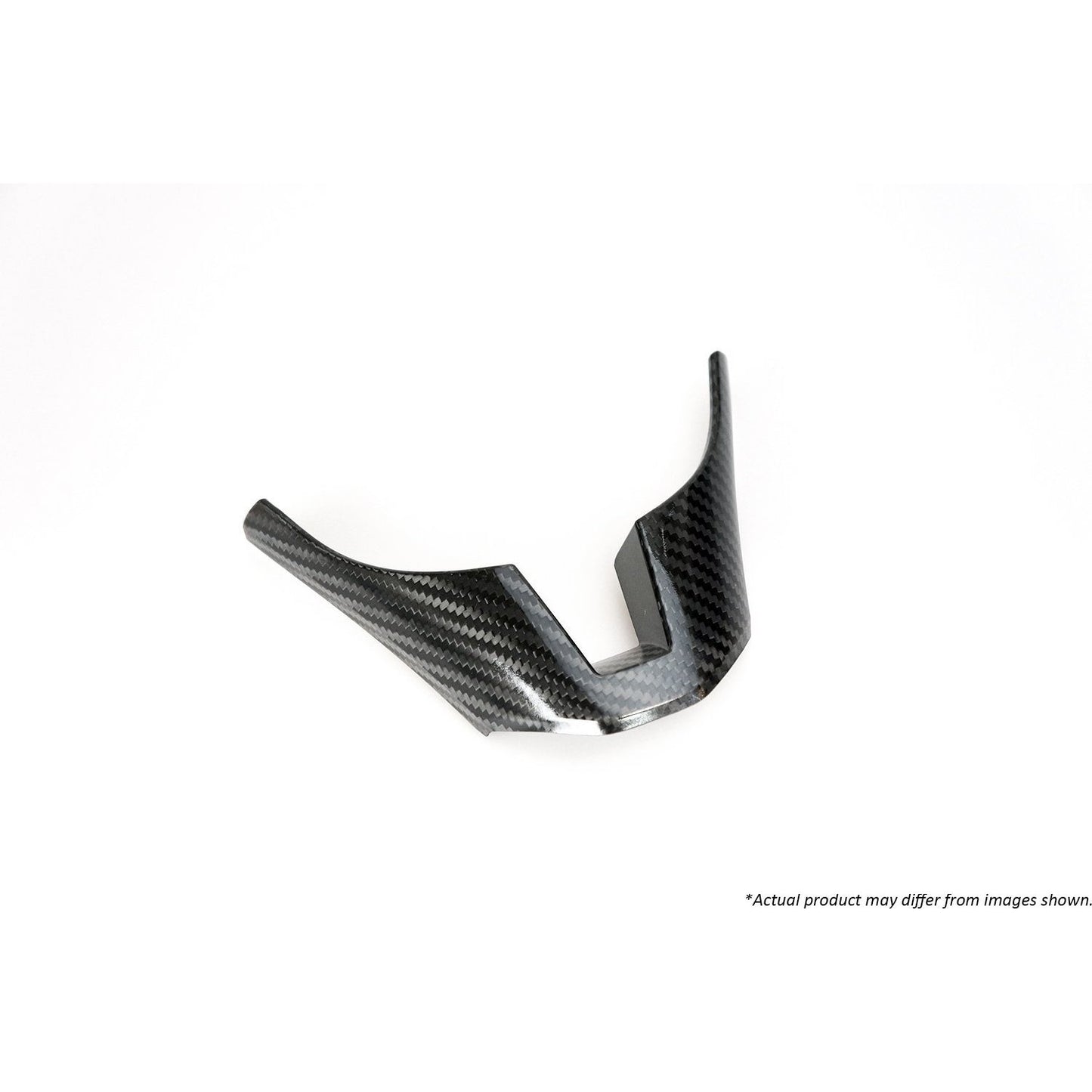 Revel GT Dry Carbon Steering Wheel Lower Cover 14-17 Mazda Mazda3 - 1 Piece | 1TR4GT0BM03