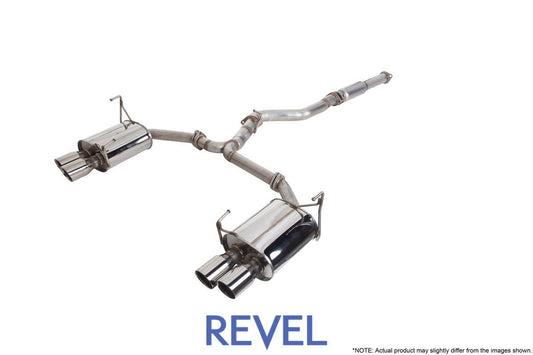 Revel 22-24 WRX Medallion Touring-S Catback Exhaust - Dual Muffler  | T70206R