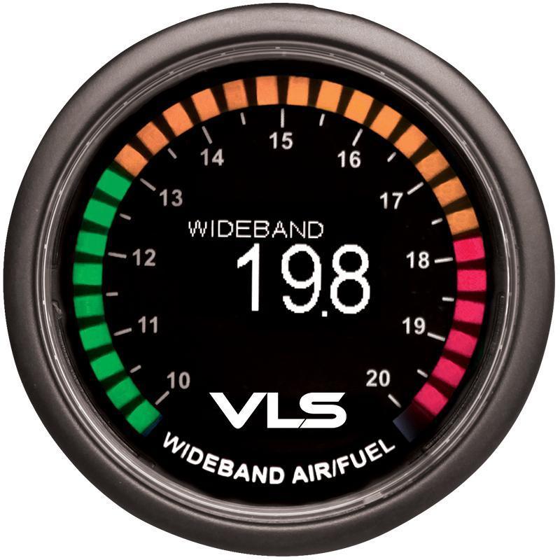 Revel VLS 52mm 10.0:1-20.0:1 AFR Digital OLED Wideband Air/Fuel Ratio Gauge - Universal | 1TR1AA005R