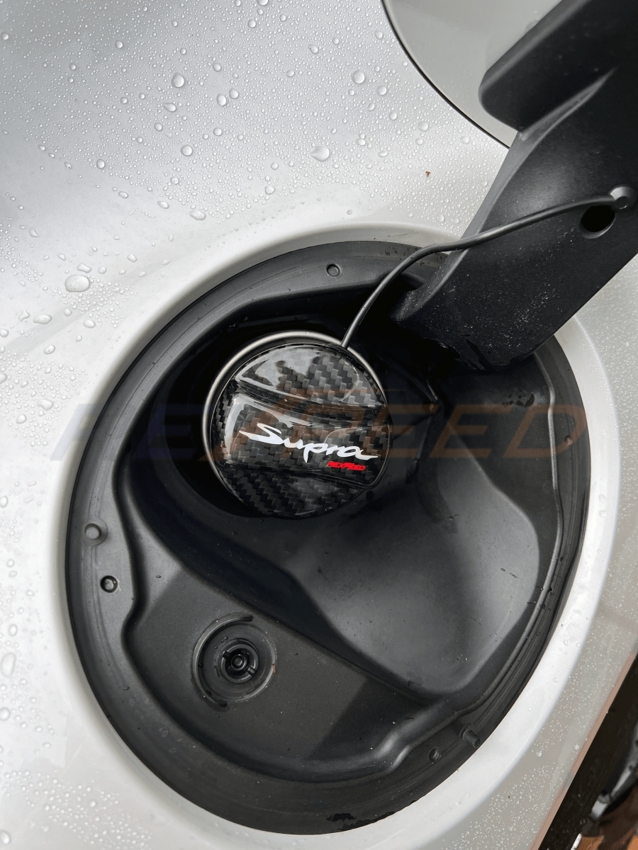Rexpeed 2020+ Supra GR Dry Carbon Competition Cap Cover | TS69 | TS69M - JDMuscleExterior GarnishesTS69Gloss Finish