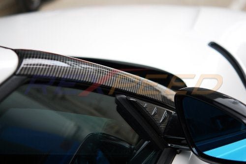 Rexpeed 2020+ Supra GR Dry Carbon Exterior A Pillar Cover | TS31 / TS31M - JDMuscleExterior GarnishesTS31Gloss