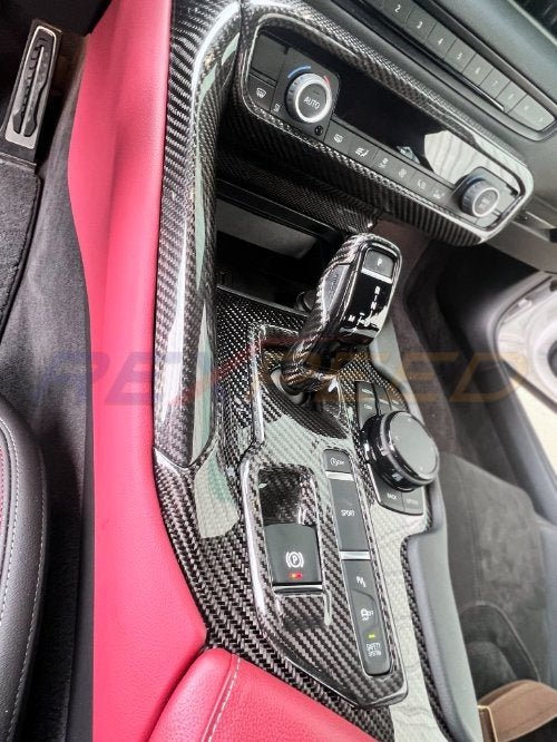 Rexpeed 2020+ Supra GR Dry Carbon Gear Surround Trim | TS88 - JDMuscleTrim KitsTS88
