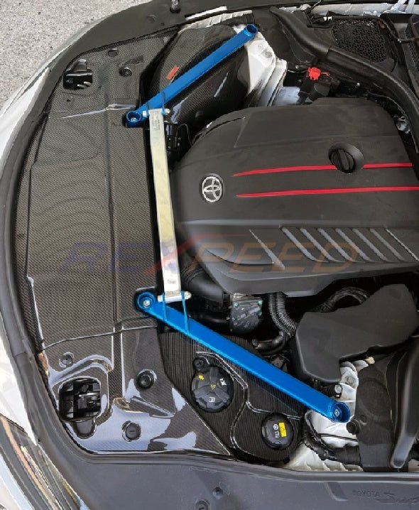 Rexpeed 2020+ Supra GR Forged Carbon Cooling Plate | Matte | TS49FCM - JDMuscleOverflow Tanks / Coolant Tank and AccessoriesTS49FCM