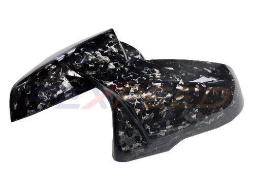 Rexpeed 2020+ Supra GR V9 Forged Carbon Mirror Cap Full Replacements | Gloss | TS74FC - JDMuscleExterior GarnishesTS74FC