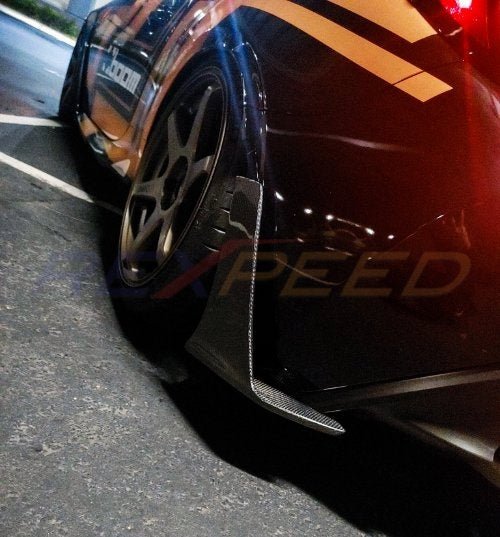 Rexpeed 2022+ GR86/BRZ V3 Carbon Fiber Rear Side Spats | FR103 - JDMuscleBody KitsFR103