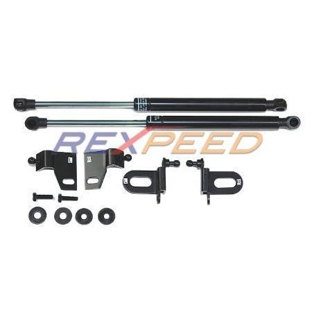 Rexpeed Black Series Hood Dampers | 2009-2013 Mazda 3 | MZ03B