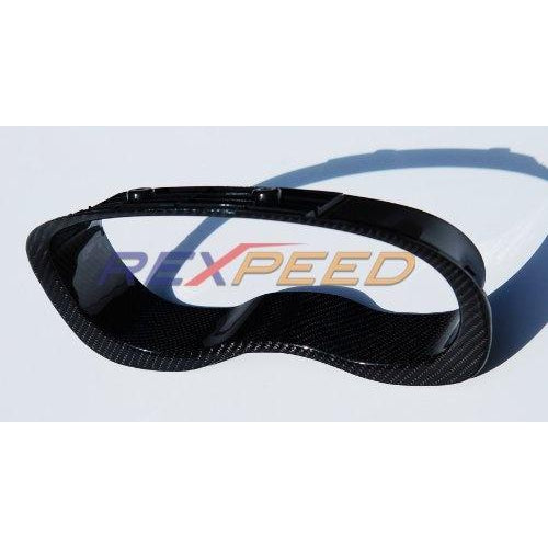 Rexpeed Carbon Fiber Gauge Cluster Cover Full Replacement Subaru 2015+ WRX / 2015+ STI | G51