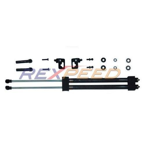 Rexpeed Carbon Hood Dampers | 1999-2009 Honda S2000 | HD01 - JDMuscleHood DampersREX HD01