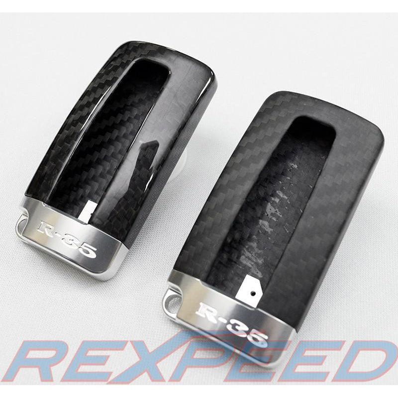 Rexpeed Carbon Key Fob | R35 Nissan GTR | N38/N39 - JDMuscleInterior AccessoriesREX N39Matte
