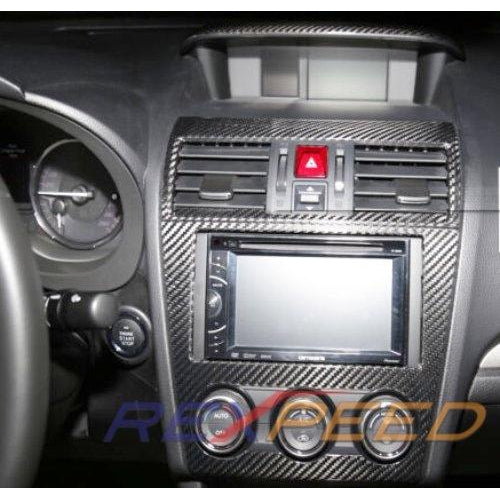 Rexpeed Dry Carbon Center Air Vent Cover Subaru 2014-2016 WRX / 2014-2016 STI | G55
