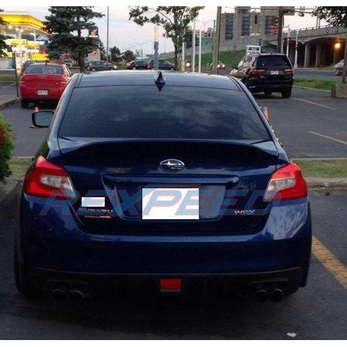 Rexpeed Duckbill Trunk Spoiler FRP Unpainted - 2015+ WRX/STI