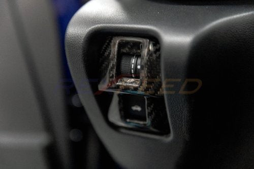 Rexpeed GR86 / BRZ 2022+ Dry Carbon Interior Light Switch Panel Cover | FR73 - JDMuscleTrim KitsFR73