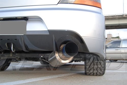 Rexpeed JDM Carbon Exhaust Shield Mitsubishi Evo 9 2005 - 2007 | R07 - JDMuscleExhaust Heat ShieldsR07