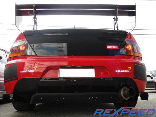 Rexpeed JDM VA - Style Diffuser Mitsubishi EVO 9 2006 - 2007 | R168 - JDMuscleDiffusers and Vortex GeneratorsR168