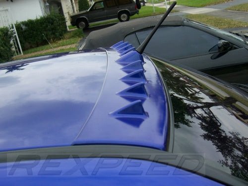 Rexpeed Vortex Generators - Electric Blue Mitsubishi EVO 7 - 9 2001 - 2007 | R02 - JDMuscleDiffusers and Vortex GeneratorsR02