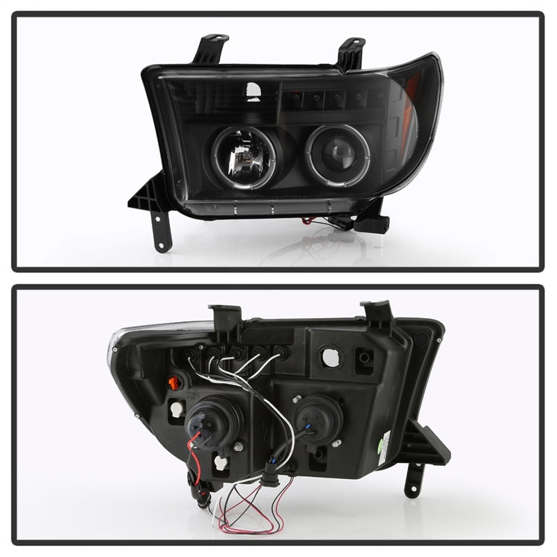 Spyder Signature Projector Headlights Toyota Tundra 2007 - 2013 / Sequoia 2008 - 2013 | 5086044 - JDMuscleHeadlight Projectorsspy5086044