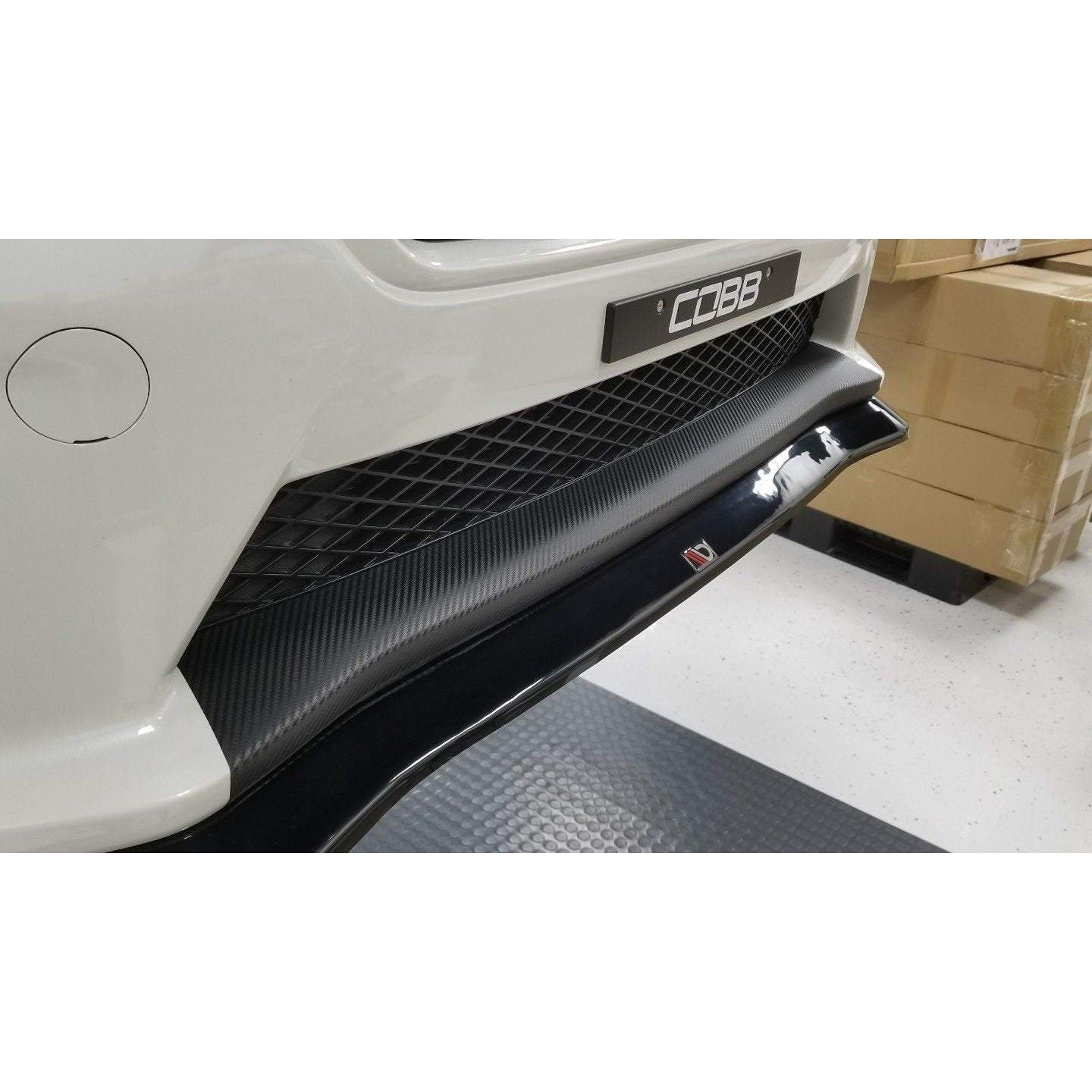 Sticker Fab 2018 Style Bumper Overlay Upper AND Lower | Carbon Vinyl, Gloss Black, or Matte Black 2015 2016 2017