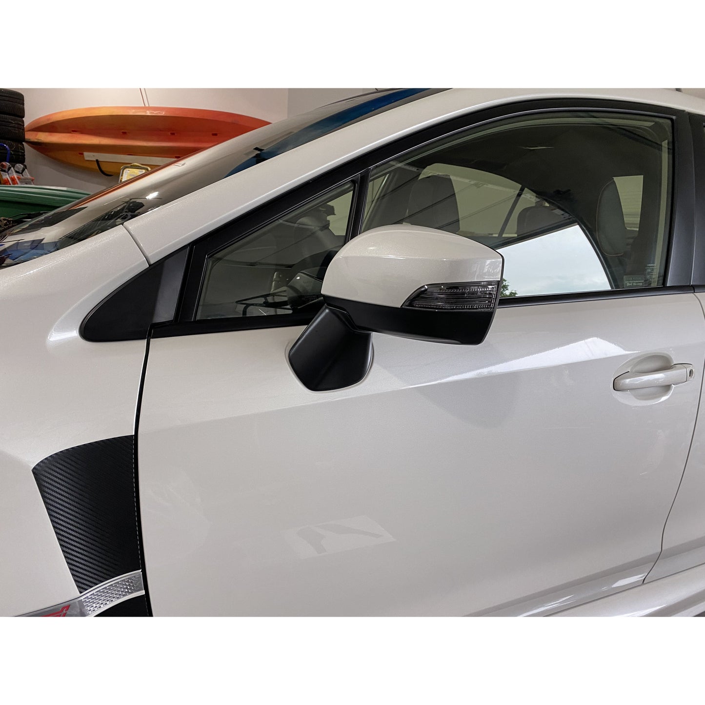 Sticker Fab 3D Carbon Turn Signal Mirror Cover Protector - 15+ WRX/STI